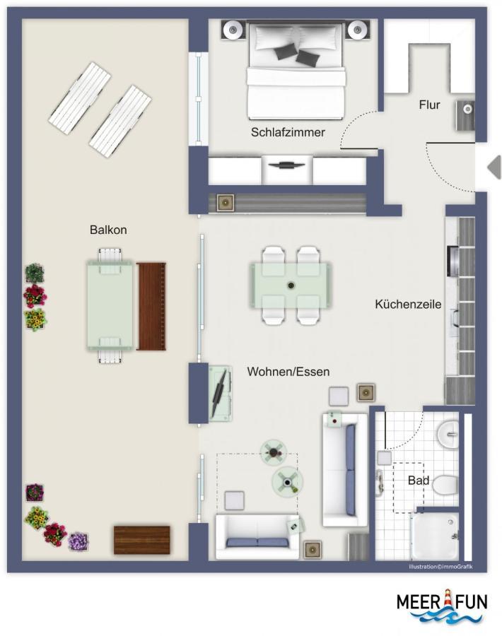Linden-Palais Wohnung 34 Heiligendamm Esterno foto